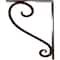 Ekena Millwork Edwards Wrought Iron Bracket, (Triple center brace), Antiqued Copper 2"W x 10"D x 12"H BKTM02X10X12TEDACO - alternate 8